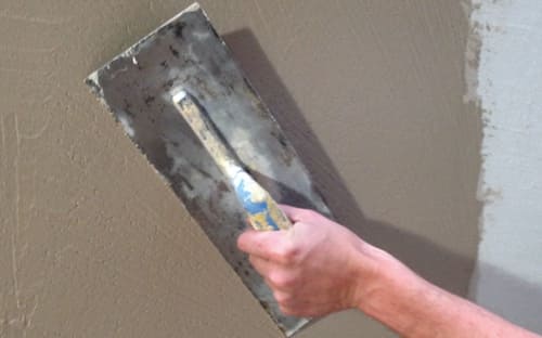 Εφαρμογή συστήματος Muffaway- Εμβύθιση Πλέγματος και Φινίρισμα