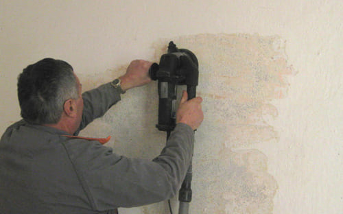 Εφαρμογή συστήματος Muffaway-Προετοιμασία υποστρώματος